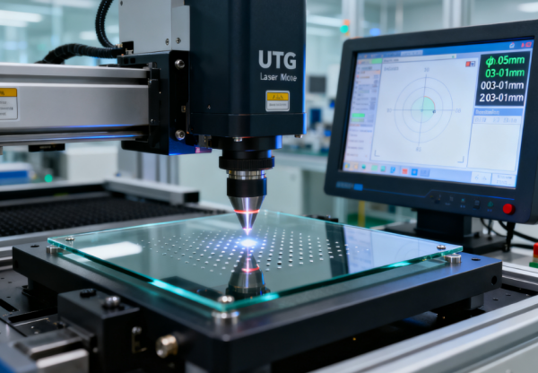 從技術(shù)到應(yīng)用！激光鉆孔設(shè)備如何重塑 UTG 玻璃加工格局